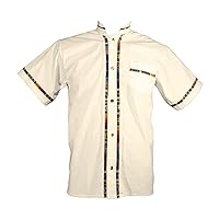 Boy's Short Sleeve Mexican Guayabera Shirts Made in Mexico, Multiple Colors, Size 0-16