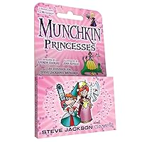 Steve Jackson Games Munchkin Princesses Card Game (Mini-Expansion) | 15 Cards | Adult, Kids, & Family Game | Fantasy Adventure Roleplaying Game | Ages 10+ | 3-6 Players | Avg Play Time 120 Min | from