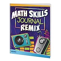 Really Good Stuff Math Skills Remix Journals for Fifth and Sixth Grades - 12 journals