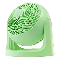 IRIS WOOZOO Personal Air Circulator Fan, Pastel Green