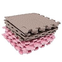 16pcs Sponge Floor Mat Large Mats Foam Protective Floor Mat Interlocking Activity Playmat Foam Puzzle Mat Foams Play Mat for Babies Tile Play Mat for Kids Tatami Crawling Mat Child