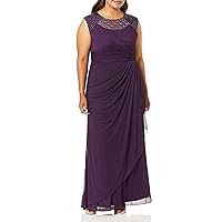 Women's Plus Size Cap Sleeve with Illusion and Bead