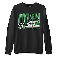 1 Celtics Design Printed Wiggling Gotem Sneaker Matching Sweatshirt