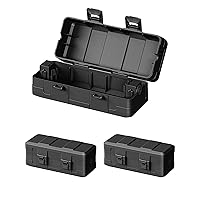 DEWENWILS [3 Pack] Outdoor Extension Cord Cover, Weatherproof Connection Box with PP Material, Waterproof Electrical Cord Protector for Outdoor/Decorative Light, Extension Cord, Pool Pump (Black)