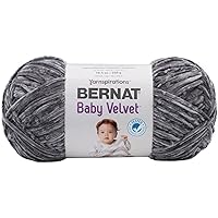 Bernat Vapor Gray Yarn Baby Velvet BB