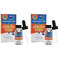 Hyalogic Synthovial Seven - Oral Hyaluronic Acid Supplement 1oz (Pack of 2) - Liquid HA Supports Skin, Joint, Eye, and Lip Hydration - Gluten-Free, Vegan