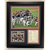 MLB Boston Red Sox 2018 World Series Champions Framed Photo Collage, Celebration, 12 x 15-Inch
