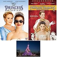 The Princess Diaries 1 One & The Princess Diaries 2 Two Royal Engagement 2 DVD Set Anne Hathaway with Bonus Art Card