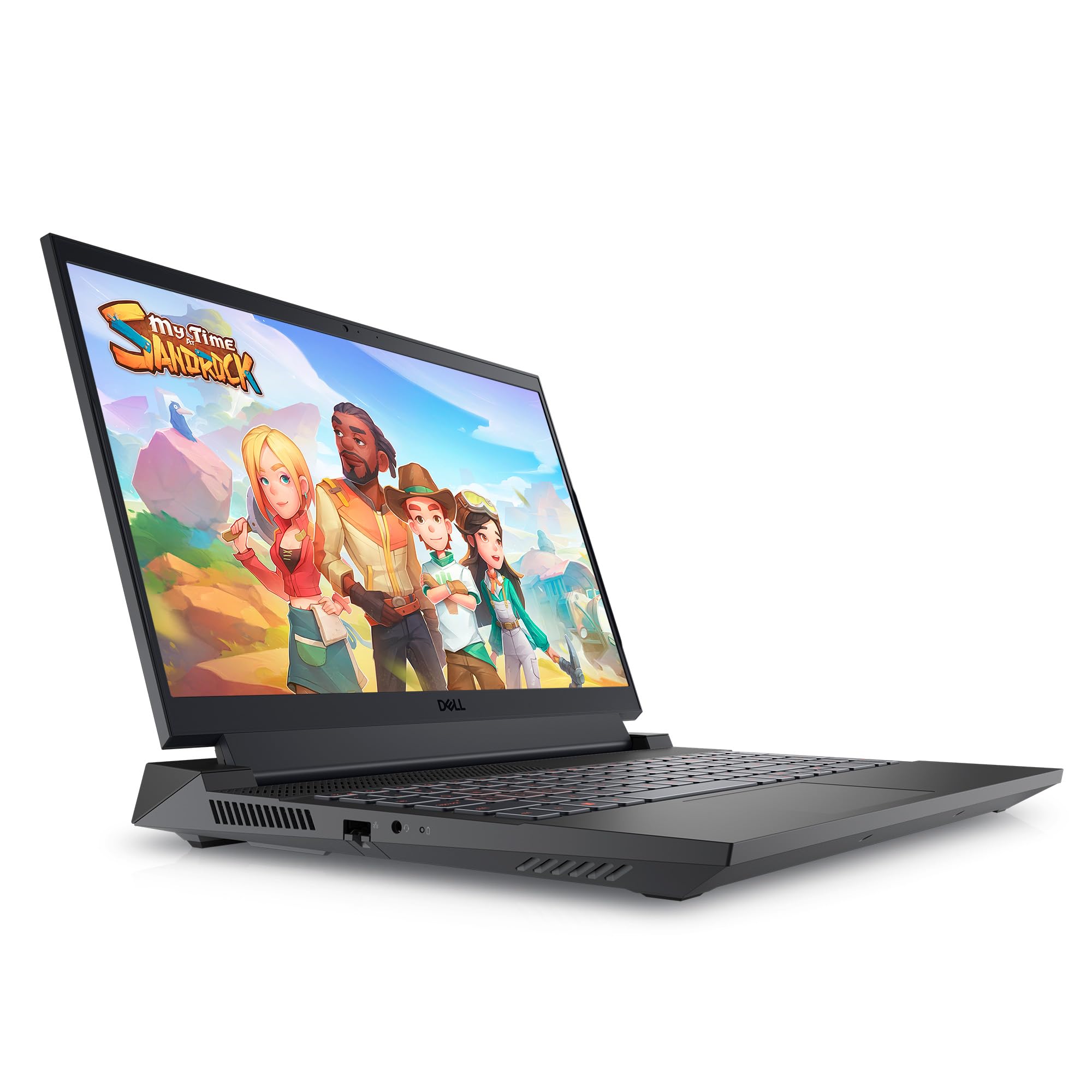 Dell G15 5535 Gaming Laptop - 15.6-inch FHD (1920x1080) 165Hz 3ms Display, AMD Ryzen 7-7840HS Processor, 16 GB DDR5 RAM, 512 GB SSD, NVIDIA GeForce RTX 4060, Windows 11 Home - Dark Shadow Gray