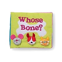 Melissa & Doug K’s Kids Whose Bone? 8-Page Soft Activity Book for Babies and Toddlers