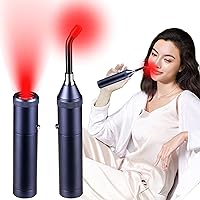 3-in-1 Red Light Therapy，Infrared Light Device,Handheld LED Light Device,Cold Sore Canker Sore,Upgraded to 5 LEDs,with 940nm 660nm for Pain Relief on Body, Knee, Ankle, Dogs