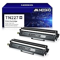 TN227BK TN223BK High Yield Compatible Toner Cartridge Replacement for Brother TN227 TN227BK TN-227 TN-227BK TN223 MFC-L3770CDW HL-L3270CDW HL-L3290CDW MFC-L3710CW Printer (Black, 2-Pack)