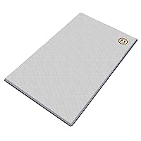 Original Liner - Grey Fleece Guinea Pig Bedding - Reusable Guinea Pig Cage Liner - Extra Absorbent with Waterproof Bottom - Small Pet Supplies - 2x4 C&C