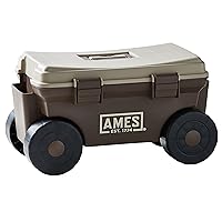 AMES 20213200 Rolling Lawn & Garden Storage Cart