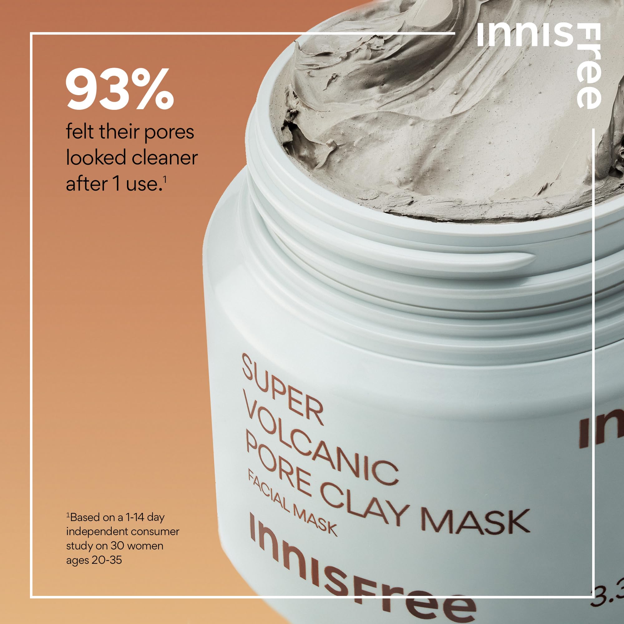 innisfree Super Volcanic Pore Clearing Clay Mask Face Treatment