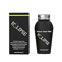 ECLIPSE Hair Fibers Medium Brown for Thinning Hair for Women & Men to Conceal Hair Loss in 15 Seconds - 100% Undetectable Hair Building Fibers, 60g