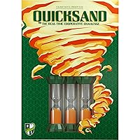 Quicksand - Real Time Cooperative Board Game, Time Management, Deactivate Traps to Keep The Sand Timer Going, Ages 8+. 1-7 Players