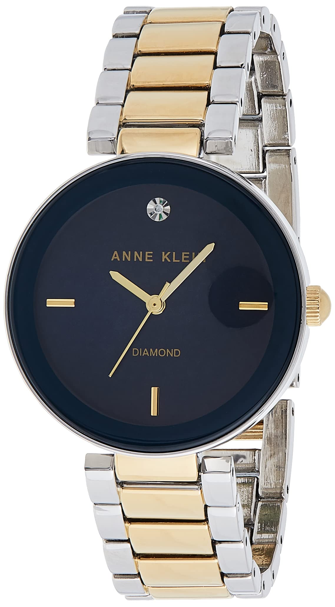 Anne Klein Women's Genuine Diamond Dial Bracelet Watch