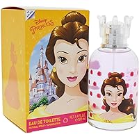 Disney Princess Belle Eau de Toilette Spray for Kids, 3.4 Ounce