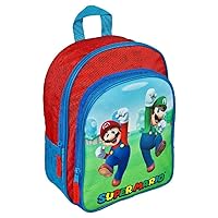 6600000031 - Super Mario Backpack - Super Mario Backpack from, Holds 8 Liters, 31 x 25 x 10 cm