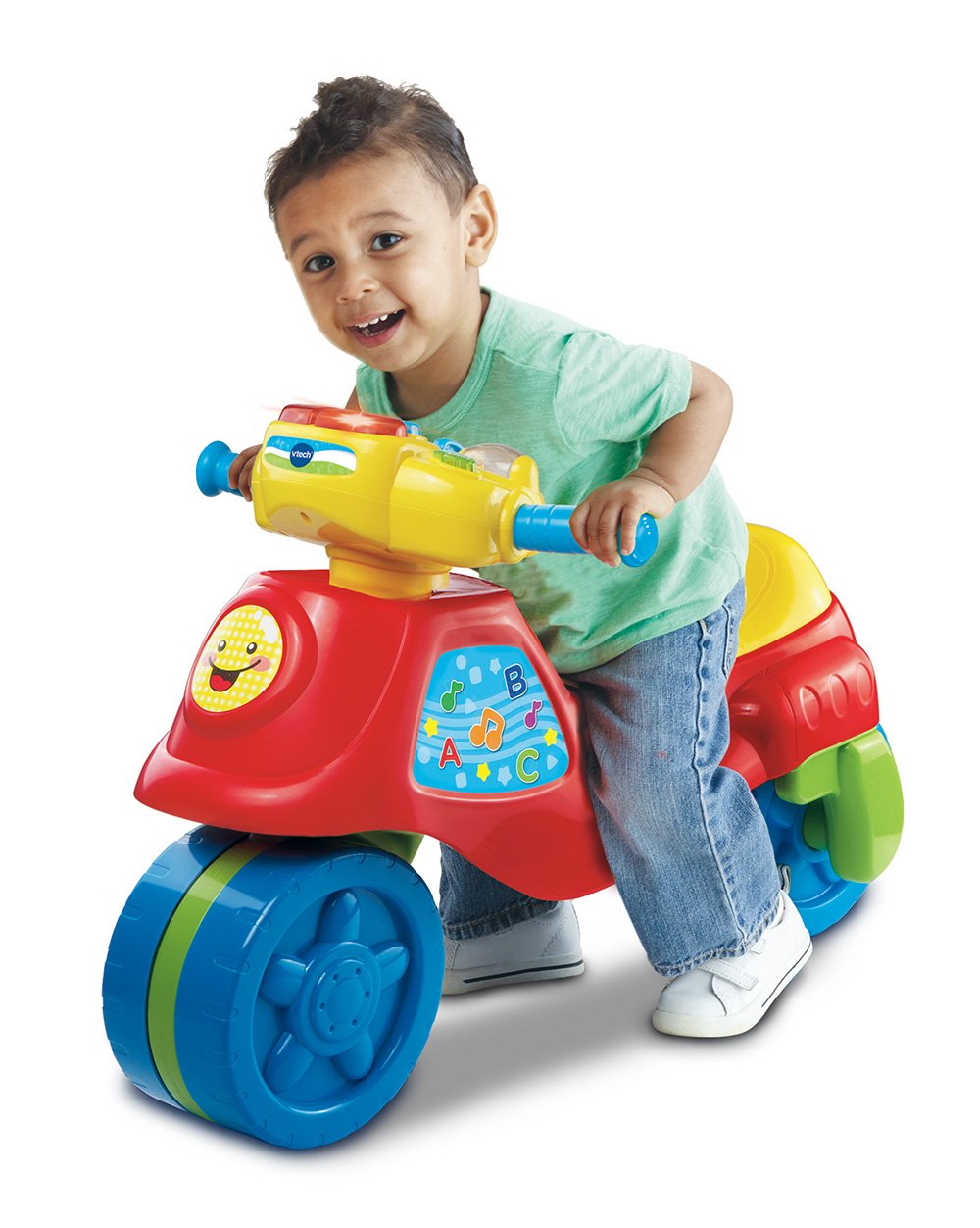 VTech 2 In 1 Learn & Zoom Motor Bike,Red