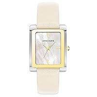 Anne Klein Women's Leather Strap Watch