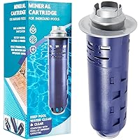 Replacement for Nature2 Duoclear 25 35 Mineral Cartridge W28000 W28001 for All Zodiac Duoclear & Nature2 Fusion, Fusion Soft, Vision Pro System Aboveground Ingroud Pool Sanitizer Up to 35,000 Gallons