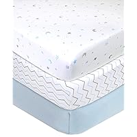 American Baby Company 3 Pack Fitted Crib Sheets 28