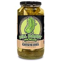 Dill Daddy Pickles - 2 Pack (Garlic Dill), 32 Oz