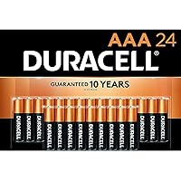DURACELL - CopperTop AAA Alkaline Batteries - Long Lasting, All-Purpose Triple A Battery for Household and Business - 72 Pack