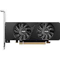 MSI Gaming RTX 3050 LP 6G OC Graphics Card (NVIDIA RTX 3050, 96-Bit, Boost Clock: 1492 MHz, 6GB GDDR6 14 Gbps, HDMI/DP, Ampere Architecture)