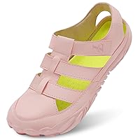 L-RUN Flat Sandals Barefoot Platform Shoes Athletic Sports Sandals Walking Shoes for Women Men Indoor Outdoor Sneaker