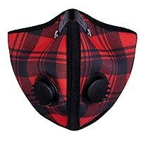 Mask - Large - Red Plaid