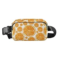 Oranges Fruit Fanny Packs for Women Men Everywhere Belt Bag Fanny Pack Crossbody Bags for Women Fashion Waist Packs with Adjustable Strap Bum Bag for Travel Shopping Workout Cycling
