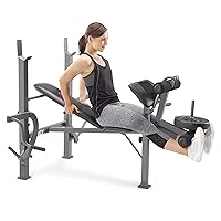 Standard Weight Bench Incline with Leg Developer and Butterfly Arms, Multifunctional Workout Equipment, Workout Equipment for Home Gym, Alloy Steel MD-389