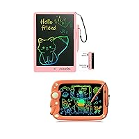 LCD Writing Tablet for Kids 10 Inch /9 Inch Colorful Drawing Pad Erasable Reusable Electronic Doodle Board Educational Learning Toy for 3-8 Years Old Toddler Boys Girls Christmas and Birthday
