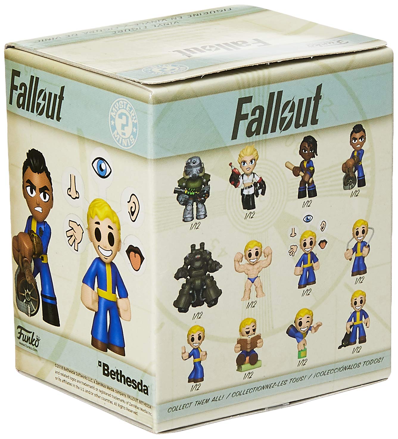 Funko Mystery Mini: Fallout (ONE Random Figure Per Purchase)