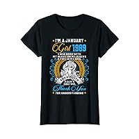 Awesome Since 1989 34th Birthday I'm a January Girl 1989 T-Shirt