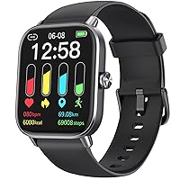 Amzhero Women's Smartwatch with Phone Function Alexa Integrated 1.8 Inch Fitness Watch 100+ Sports Modes, SpO2, Heart Rate, Stress, Sleep Monitor, 100 Dials, Walking, Running, Auto Detection 2