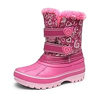 DREAM PAIRS Boys & Girls Toddler/Little Kid/Big Kid Ducko Ankle Winter Snow Boots