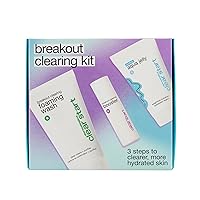 Clear Start Breakout Clearing Kit – Contains Acne Face Wash, Breakout Clearing Spot Treatment & Cooling Moisturizer