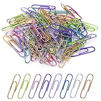 Mr. Pen- Paper Clips, 1.3 Inch, 450 Pack, Small Paper Clips, Colored Paper  Clip, Clip, Paperclips, Paper Clip 