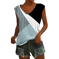Todays Daily Deals Spring Blouses for Women 2024 Sleeveless Tops Womens Graphic Tees Polo Shirts Short Sleeve Trendy Summer Mexican Cute Business Casual Plus Size Tops for Women, Fashion (LT BL，XL)