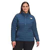 THE NORTH FACE Women's Plus Size Belleview Stretch Recycled Down Insulated Jacket, Shady Blue, 2X