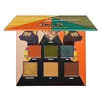 EBIN NEW YORK Secret of Pharaoh Eye Shadow Palette, NATURE'S EMBRACE, High-Pigmented, Long-Lasting Matte, and 7 Colors with Buttery Smooth – Set Includes Mirror