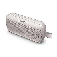 SoundLink Flex Bluetooth Speaker, Portable Speaker with Microphone, Wireless Waterproof Speaker for Travel, Outdoor and Pool Use, White