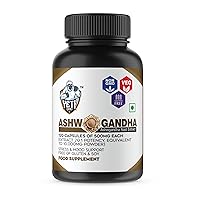 Organic Ashwagandha 500 mg - 120 Vegan Capsules Pure Organic Ashwagandha Root Extract - Stress Relief, Mood Enhancer - 120 Days Supply