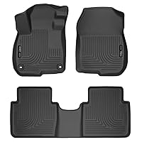 Husky Liners - Weatherbeater | Fits 2017 - 2022 Honda CR - V & CR - V Hybrid - Front & 2nd Row Liner - Black, 3 Pc | 99401