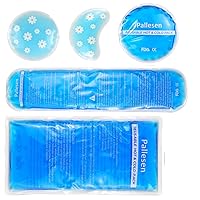 Gel Ice Packs Reusable,Cold Packs for Injuries,Eye Ice Pack