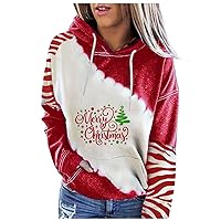 Oversized Sweatshirts for Women Christmas Long Sleeve Hoodie for Women Thermal Sweaters for Women
